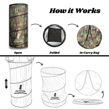 The Portable Changing Room - Camo