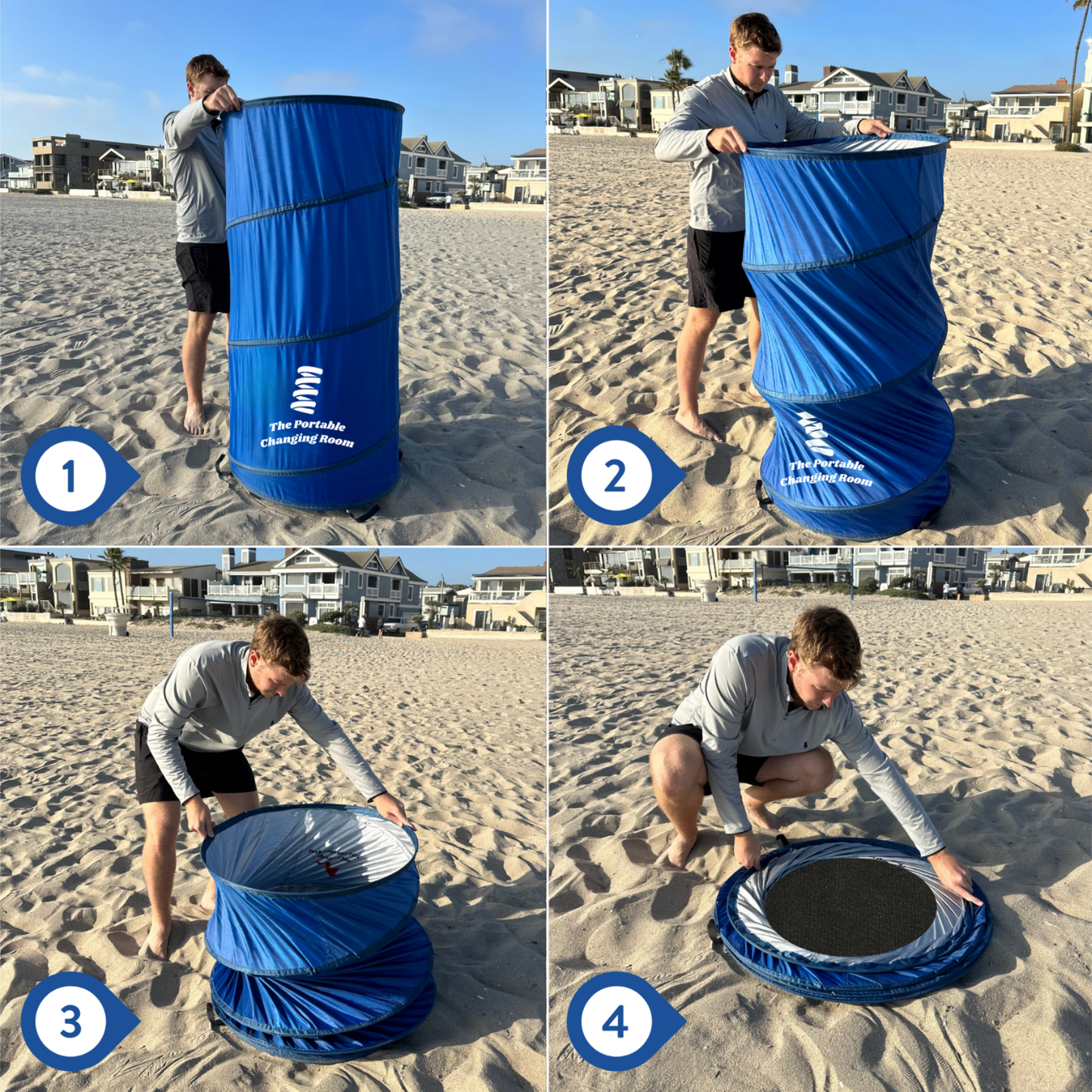 The Portable Changing Room - Blue