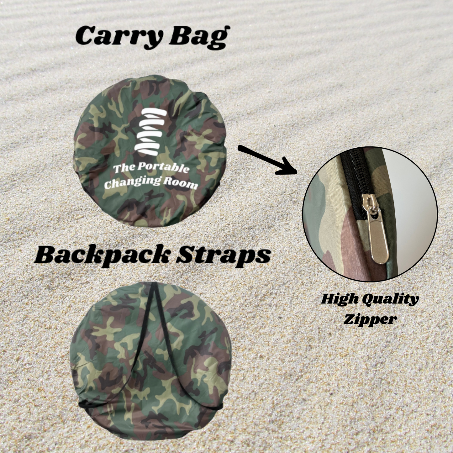 The Portable Changing Room - Camo